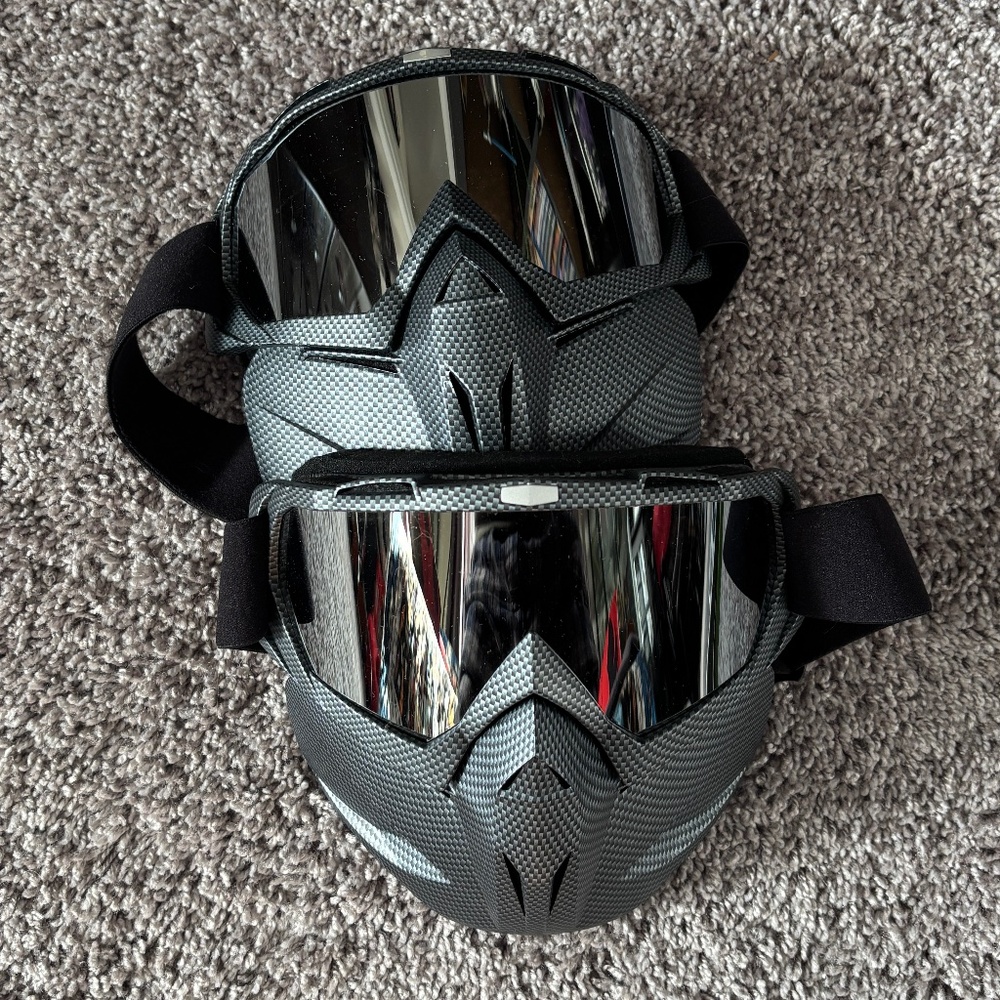 Lot of 2 Winter Masks with Goggles